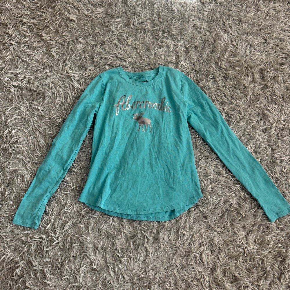 Abercrombie & Fitch Logo Long Sleeve Shirt